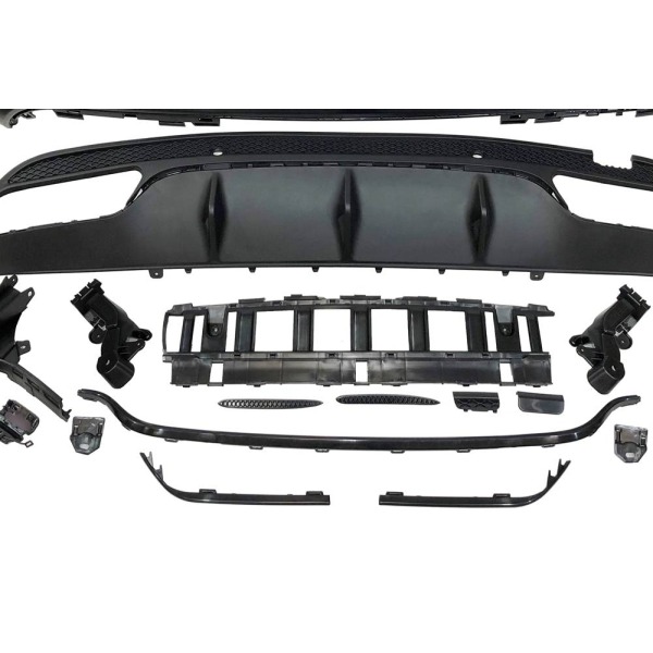 Paragolpes Trasero Mercedes W205 SW Look C63 - Image 2
