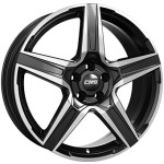 Llanta CMS C34 Gloss Black / Polished 7.5x19" 5x114.3 ET51 CB67.1