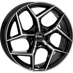 Llanta Rial SALENTO Gloss Black / Polished 8.0x19" 5x112 ET40 CB66.4