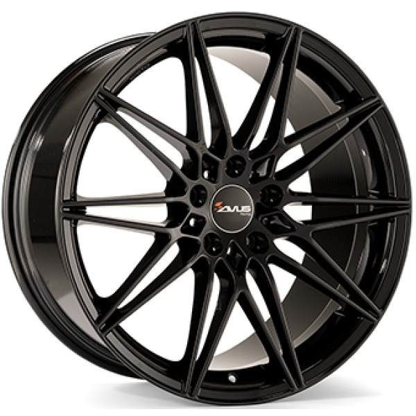 Llanta Avus AC-MB5 Gloss Black 9.0x19" 5x112 ET44 CB66.6