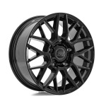 Llanta 1AV ZX11T Gloss Black 8.0x20" 5x160 ET50 CB65.1