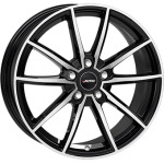 Llanta Autec SKARA Gloss Black / Polished 7.5x17" 5x112 ET30 CB66.5