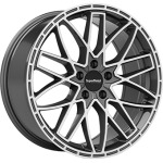 Llanta Goldcar VANE Gloss Gray / Polished 8.0x20" 5x120 ET55 CB65.1