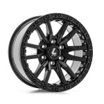 Llanta Lenso VALOR Matt Black 9.0x17" 6x139.7 ET12 CB106.1