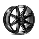 Llanta Axe Design AT3 Gloss Black & Chamfered 9.5x20" 6x139.7 ET15 CB106