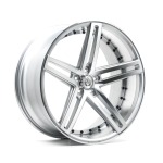Llanta Axe Design EX20 Gloss Silver & Polished 8.5x19" BLANK ET40 CB72.6-74.1