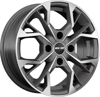 gmp_matisse_4_5.5x15_matt_anthracite_diamond Llanta GMP MATISSE 4 Matt Anthracite Diamond 6.0x15" 4x108 ET25 CB65.1 - Imagen 1