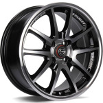 Llanta Carbonado Superlight BFP - Black Front Polished 6.0x14" 4x100/98 ET35 CB67.1
