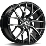 Llanta 79 Wheels SCF-G BFP - Black Front Polished 7.0x15" 4x100/114.3 ET35 CB67.1