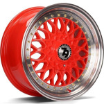 Llanta 79 Wheels SV-E Red LP - Red Lip Polished 7.0x15" 4x100/114.3 ET30 CB67.1