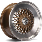 Llanta 79 Wheels SV-F Bronze LP - Bronze Lip Polished 7.0x15" 4x100/114.3 ET30 CB67.1