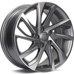 Llanta Carbonado Torino AFP - Anthracite Front Polished 6.5x15" 5x98 ET40 CB58.1