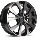 Llanta Carbonado ENERGY BFP - Black Front Polished 6.5x16" 4x100 ET40 CB67.1