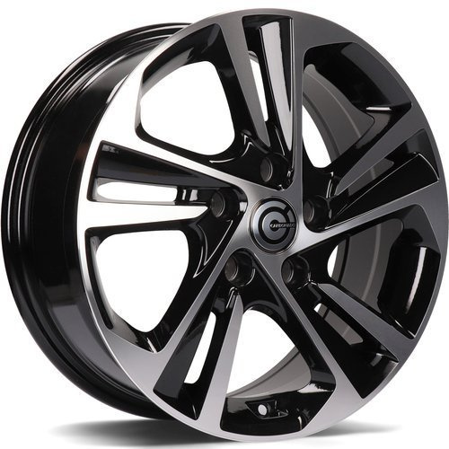 pol_is_Felgi-Aluminiowe-16-5x114-3-Carbonado-Sword-BFP-41381 Llanta Carbonado Sword BFP - Black Front Polished 6.5x16" 5x114.3 ET40 CB73.1 - Imagen 1