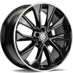 Llanta Carbonado Gasworks BGLP - Black Glossy Lip Polished 7.0x17" 5x112 ET40 CB57.1