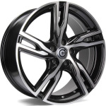Llanta Carbonado Punch BFP - Black Front Polished 8.0x18" 5x108 ET45 CB67.1