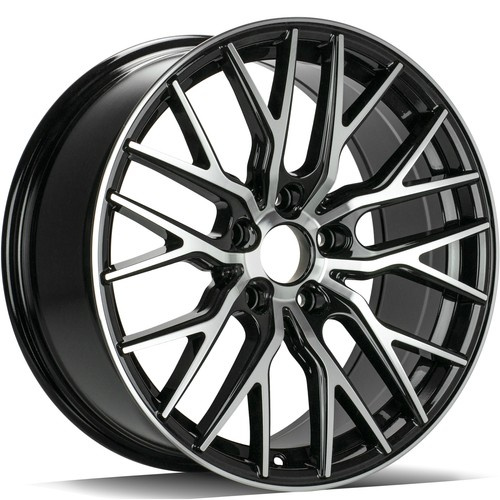 pol_is_Felgi-Aluminiowe-18-5x112-Carbonado-Clever-BFP-73123 Llanta Carbonado Clever BFP - Black Front Polished 8.0x18" 5x112 ET35 CB66.6 - Imagen 1