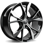 Llanta Carbonado Drake BFP - Black Front Polished 8.0x18" 5x112 ET40 CB57.1