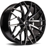 Llanta 79 Wheels SV-C BFP - Black Front Polished 8.0x18" 5x120 ET33 CB72.6