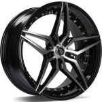Llanta 79 Wheels SV-AR BFP - Black Front Polished 9.5x19" 5x120 ET35 CB74.1