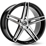 Llanta Wrath WF-1 BP - Black polished 9.5x19" 5x120 ET40 CB72.6