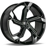 Llanta Carbonado Superstar BFP - Black Front Polished 9.0x20" 5x112 ET30 CB66.45