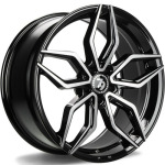 Llanta 79 Wheels SCF-D BFP - Black Front Polished 9.0x20" 5x120 ET30 CB74.1