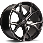 Llanta Carbonado Ring BFP - Black Front Polished 9.0x20" 5x120 ET30 CB74.1