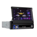 Radio navegador Android 7″ 1DIN GPS BT USB 4+64GB WiFi 4G RDS DSP Wireless CarPlay Android auto, GoldCar JS UIS8581