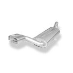 Fox Exhaust Silenciador trasero Audi 80/90 Tipo 81 - 135x80 Tipo 53