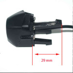 Shadow CAM20NTSC Cámara delantera Audi A4 2012-2019 - Imagen 2