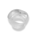 Fox Exhaust Tapa para tubo de escape, cuadrada, 93x79 mm, con orificio de Ø60 mm