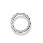 Fox Exhaust Junta de brida n.° 6. Dimensiones: 62 x 78,2 x 5,2 mm.
