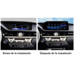 Shadow Unidad multimedia específica 12.3″ Lexus ES 2013-2017 HIGH VERSION con monitor original LINUX • SPFES1230HLI - Imagen 2