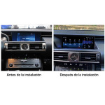 Shadow Unidad multimedia específica LINUX 12.3″ Lexus GS 2013-2019 • SPFGS1319LI - Imagen 2
