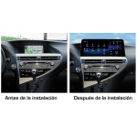 Shadow Unidad multimedia específica 12.3″ Lexus RX Versión con Joystick 2012-2014 LINUX • SPFRX1233JLI - Imagen 2