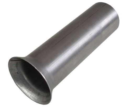 TULPE_500x424 Fox Exhaust Tubo UNI-Tulip de Ø63 mm/150 mm de largo, con forma de tulipán en un lado. - Imagen 1