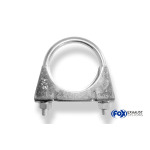 Fox Exhaust Abrazadera en U, acero estándar - Ø 42 mm