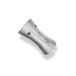Fox Exhaust Reductor de dB universal de Ø 76 mm, compatible con tuberías de 76 mm de diámetro y 1,5 mm de espesor de pared.