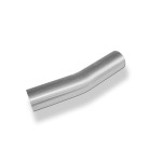 Fox Exhaust Codo universal para tuberías de 15° sin expandir - d1Ø 88,9 mm Longitud de la pata L1: aprox. 240 mm - Radio: 135 mm