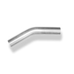 Fox Exhaust Codo universal para tuberías de 30° sin expandir - d1Ø 40 mm Longitud de la pata L1: aprox. 105 mm - Radio: 75 mm