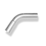 Fox Exhaust Codo universal para tuberías de 60° ensanchado - d1Ø 40 mm Longitud de la pata L1: aprox. 100 mm - Radio: 75 mm
