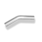 Fox Exhaust Codo universal para tuberías de 30° sin expandir - d1Ø 45 mm Longitud de la pata L1: aprox. 75 mm - Radio: 54 mm