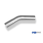 Fox Exhaust Codo universal para tuberías de 30° ensanchado - d1Ø 55 mm Longitud de la pata L1: aprox. 95 mm - Radio: 66 mm