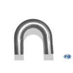 Fox Exhaust Codo universal de 180° para tuberías, sin expandir - d1Ø 80 mm, longitud de la pata L1: aprox. 270 mm - radio: 120 mm