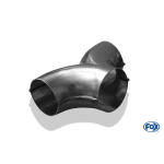 Fox Exhaust Conector en T 63/55 de 63 mm de diámetro interior a 2 x 55 mm de diámetro interior - Material 1:4301 - Imagen 2