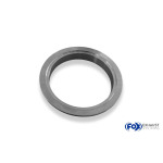 Fox Exhaust Anillo V-band hembra de 70 mm (2,75") Bridas V-band de acero inoxidable torneadas por CNC (hembra) con ranura para tubos de 70 mm