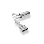Fox Exhaust Audi A2 - 1.6l + 1.4l, depósito de 42l, silenciador trasero - 2x80 tipo 16