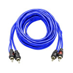 Kipus Cable RCA de 3 metros. Doble pantalla y remote. RCA-300