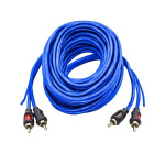 Kipus Cable RCA de 5 metros. Doble pantalla y remote. RCA-500